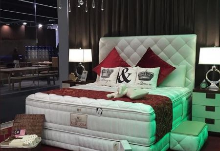 Дизайнерская кровать с матрасом из 100% натурального латекса коллекция &quot;Dream Kingdom&quot;
