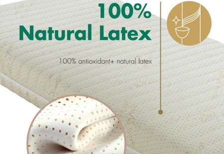 Матрас из 100% натурального латекса Coala Home Up 90х200х17см